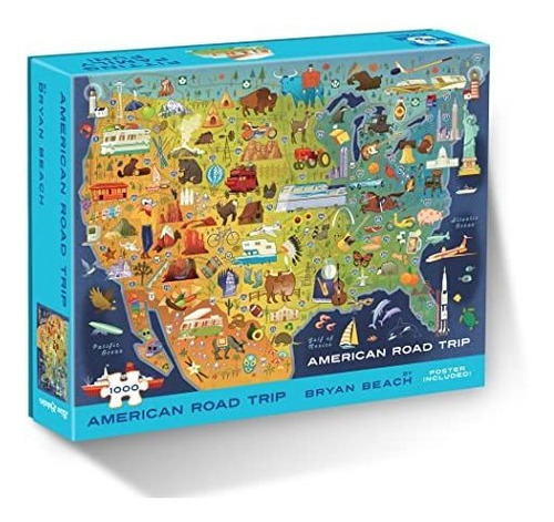 Langosta Azul 1000 Piece Puzzle (american Road Gsv5q