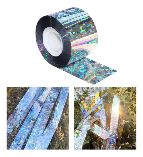 Jy 6 Cintas Reflectantes For Ahuyentar Pájaros En El Césped
