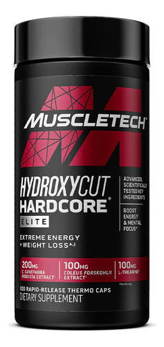 Hydroxycut Hardcore Elite - Unidad a $93990