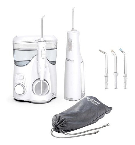 Irrigador Bucal Waterpik Ultra Plus + Cordless Water Flosser