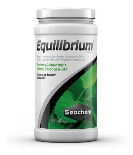 Equilibrium 300gr Potasio Calcio Magnesio Gh Acuario Pecera