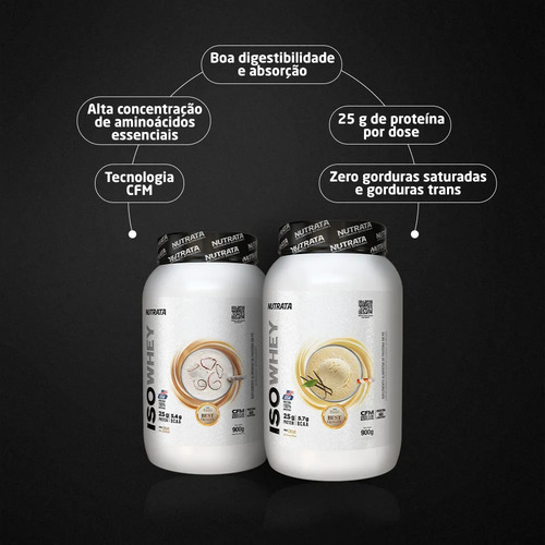 Iso Whey Creme De Coco Nutrata 900g