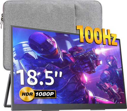 Monitor Portátil De Juegos 18.5 1080p Usb-c Hdmi
