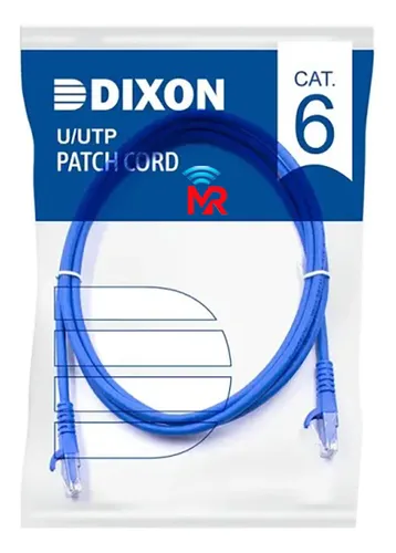 comprar Dixon Cat 6 Patch Cord 5m Azul - Urt46f4u