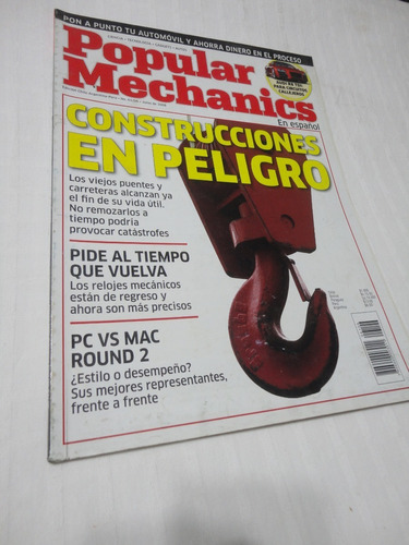 Revista Popular Mechanics Junio 2008 Construc. En Peligro