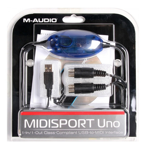 Interfaz De Audio Usb / Midi M-audio  Midisport Uno