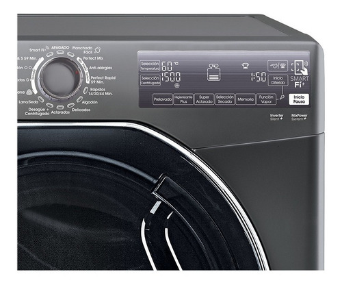 Imagen 4 de 7 de Lavasecarropas Candy Gvfwl4139whr-12 13+9kg Wifi Smart