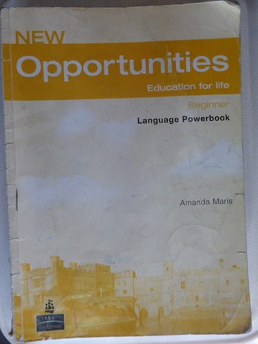 New Opportunities - Education For Life - Beginner - Languaje