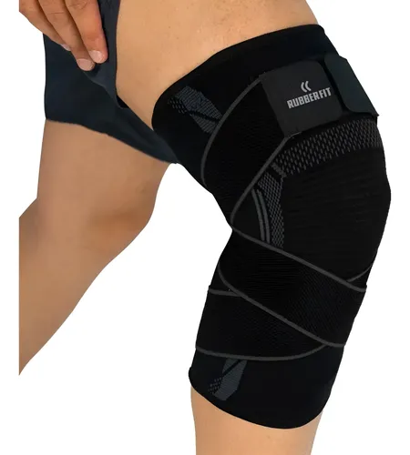 Joelheira De Compressao Elastica Para Esportes Premium