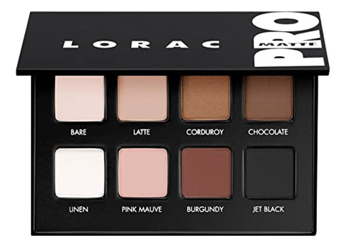 Paleta De Sombras De Ojos Mate Lorac Pro | Sombras De Ojos M