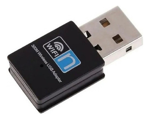 Adaptador Usb 2.0 Wifi Inalámbrico Nano 300 Mbps Wireless