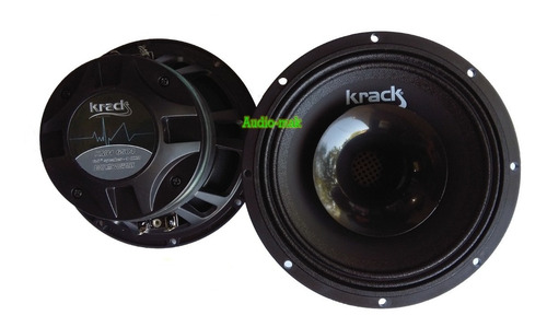Imagen 3 de 6 de Par Medio Rango Krack 6.5 Open Show Kmh 6504 C/ Driver