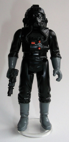 Tie Fighter Pilot Star Wars Esb Lili Ledy 1983 Vintage