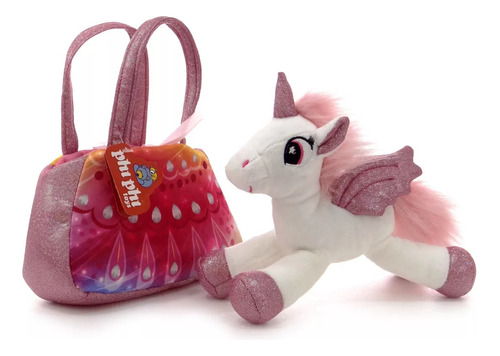 Cartera Con Peluche Unicornio Para Pasear Phi Phi Toys 7923