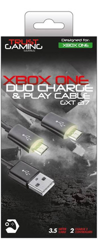 Cable Usb Trust Gxt 221 Negro 3.5m