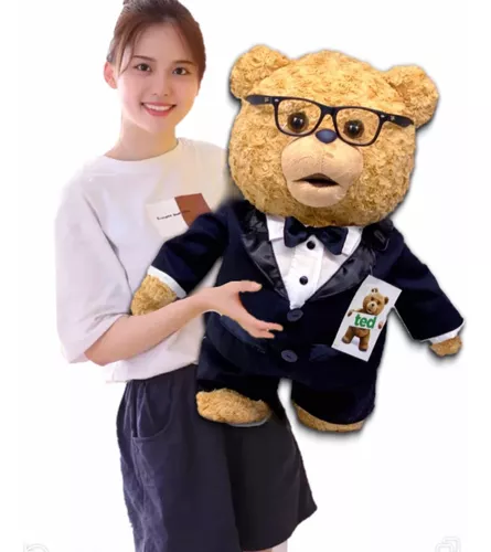 Brinquedo Pelúcia Urso Ted com Smoking Terno de Gala: Filme Ted 2