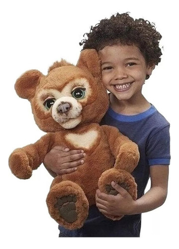 Muñeco Oso Curioso Pequeño Peluche Interactivo