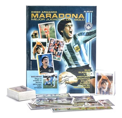 Álbum Maradona + Set Completo De Figuritas