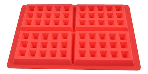 Molde Para Hornear De Silicona Mini Waffles