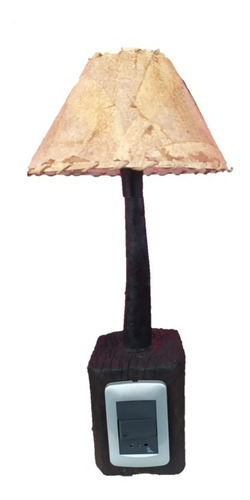 Lámpara Rústica Artesanal