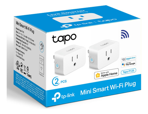 Tp-link Tapo Apple Homekit Smart Plug Mini, Diseño Compacto,
