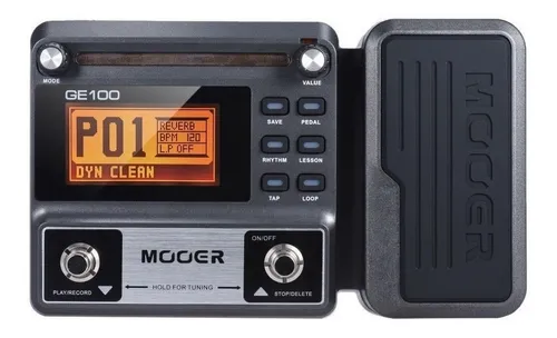 comprar Pedal de efecto Mooer GE MooE100 Multi Efeitos GE100 negro