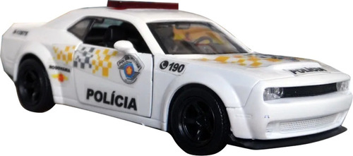 Miniatura Viatura Pm Sp Rodoviária Tor Sedan Polícia Militar