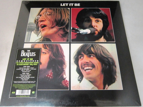 The Beatles - Let It Be Importado Europa Cerrado  Lp