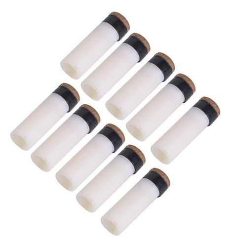 Gift 10 Piezas Snooker Snooker Cue Pole Tip Billiard Stick