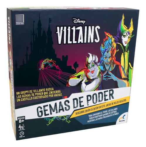 Juego De Estrategia Gemas De Poder Disney Villains