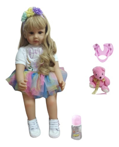 Muñecas 60 Cms, Interactivas, Vinil Silicona