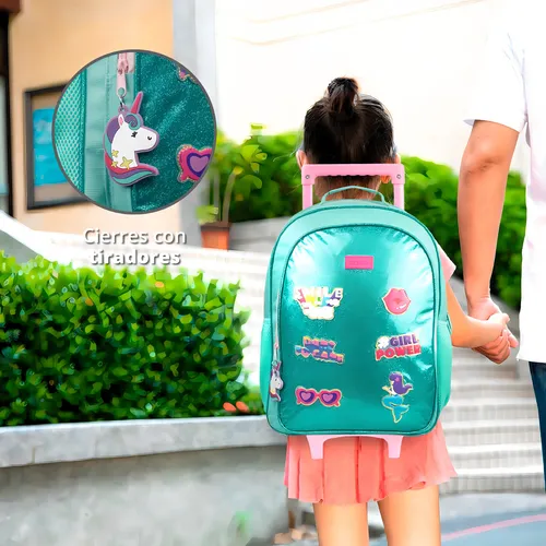 Mochila con carro nena sale