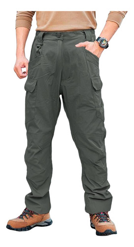 Pantalón Impermeable Táctico Anti Fluidos Mk-017