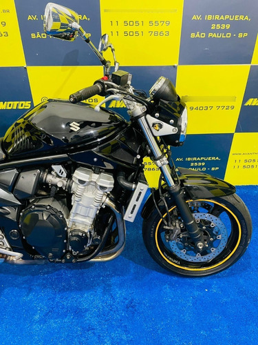 Imagem 6 de 12 de Bandit 1250 N 2010 Preta Linda Manual Chave Reserva