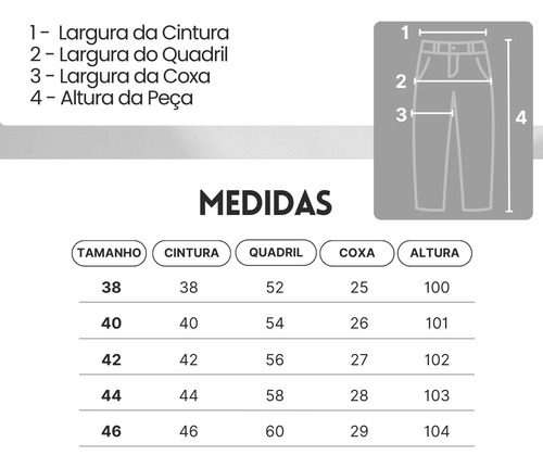 Calça Masculina Algodão Alfaiataria Com Bolso Social Slim