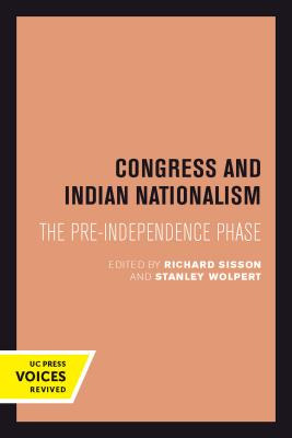 Libro Congress And Indian Nationalism: The Pre-independen...