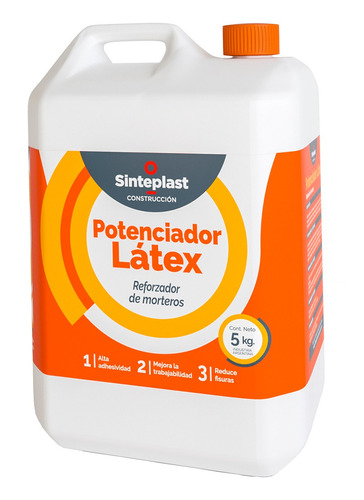 Latex Potenciador Reforzador X Sinteplast Adherencia 5kg