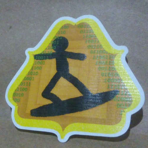 Adesivo Em Busca Do Código