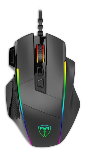 Imagem 1 de 8 de Mouse Gamer T-dagger Roadmaster T-tgm307 Rgb - Novo Na Caixa