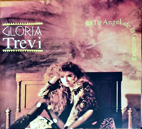 Gloria Trevi Tu Angel De La Guarda Pink Rosa Lp Vinyl Versión del álbum Estándar