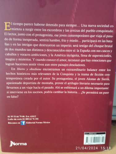Hierro Y Obsidiana (Usado)