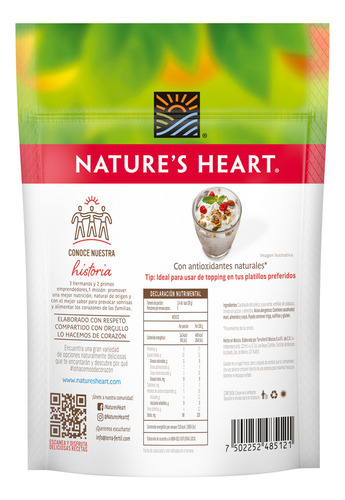 de almendra Nature's Heart 100 g