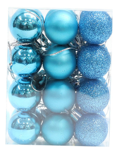4 X 4x24x Bolas De Navidad Adornos Diámetro De La Bola 3cm