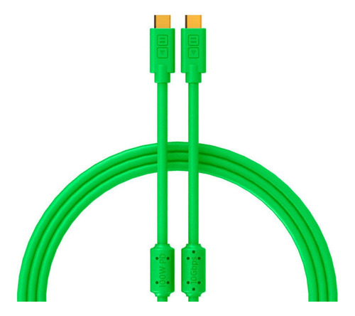 Cable Usb C A Usb C De 1 Metro Verde Chroma Dj Techtools