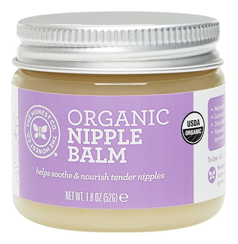 He Honest Company Organic Nipple Balm | Usda Certified Organ