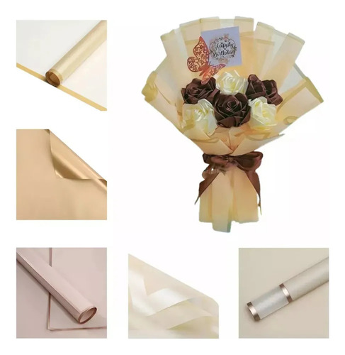 I Your Floral Bouquet Surtido De 100 Hojas De Papel Coreano