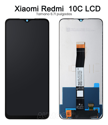 Pantalla Para Xiaomi Redmi 10c Poco C40 Lcd Mostrar Táctil 220333qag, 220333qbi, 220333qny, 220333ql