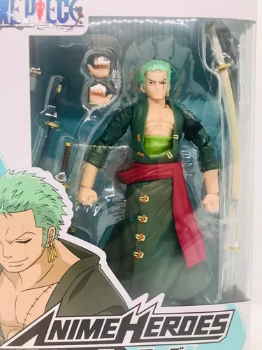 One Piece Figurine Figure Anime Heroes Roronoa Zoro 36932 Bandai Action  Figure