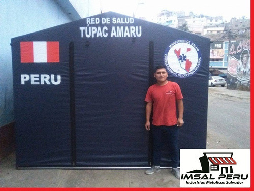 Carpas De Campaña .modelo Indeci- Imsal Peru