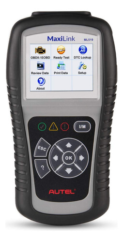 Obdii/eobd Scanner Maxilink Ml519,same Function As Al51...